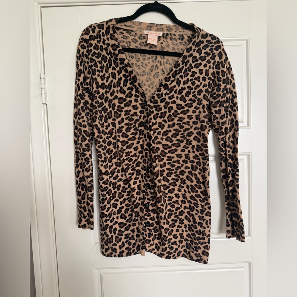 Sweet Romeo Animal Print Sweater